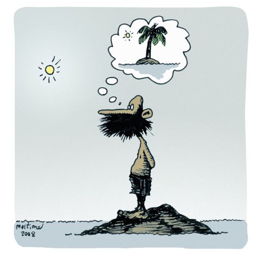 The castaway's dream...