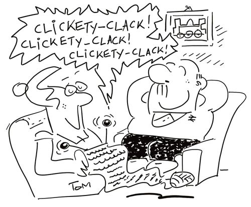 Clickety Clack! Clickety Clack!