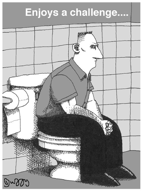 Enjoys a challenge....