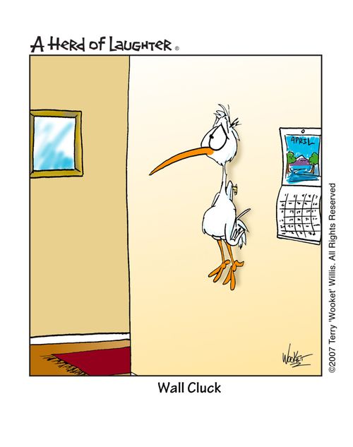 Wall Cluck.