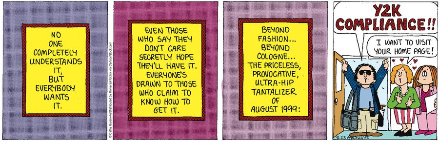 'Y2K compliance!'