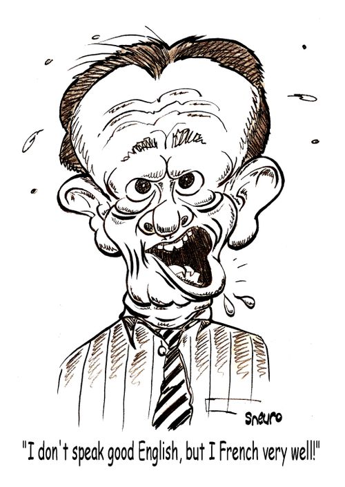 Jean Chrétien: I don't speak good English, but I French very well!