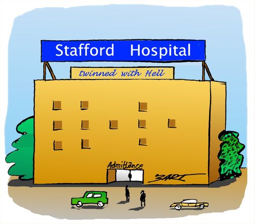 Stafford Hospital - Twinned with Hell.