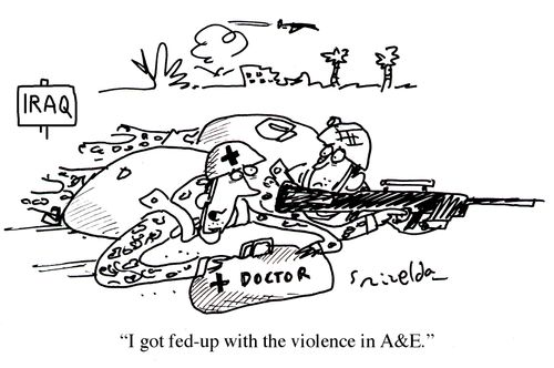 Doctor in Iraq - 'I got fed-up with the violence in A&E.'