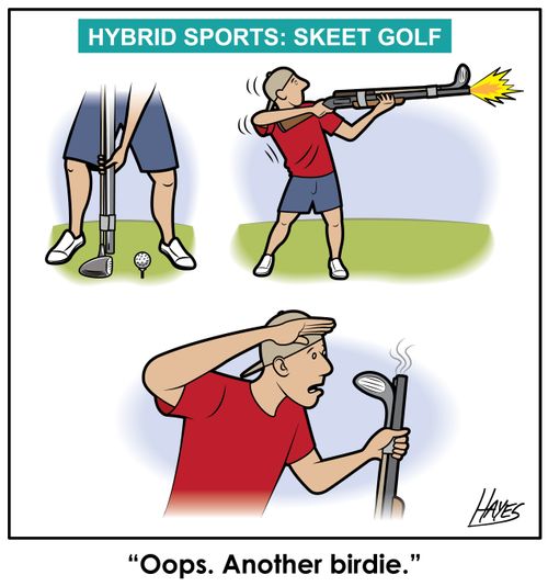 Hybrid Sports: Skeet Golf