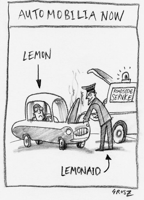 'Automobilia Now: Lemon and Lemonaid.