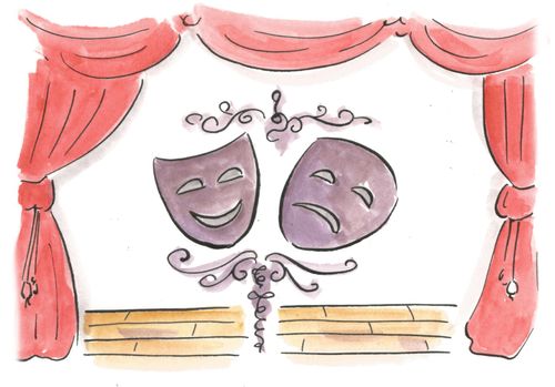 Theatre masks