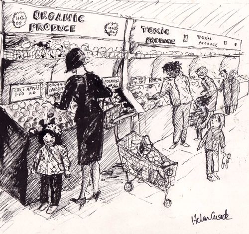 Organic or Toxic - It depends what you can afford.