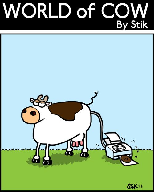Cow Printer