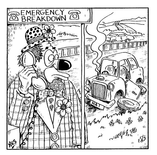 Emergency breakdown.