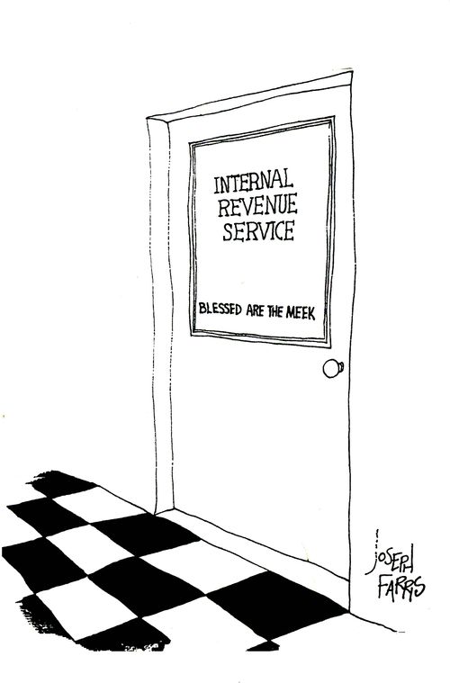 Internal Revenue Service - Blessed are the Meek.