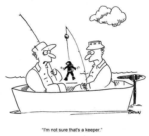'I'm not sure that's a keeper.'