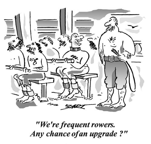 We're frequent rowers. Any chance of an upgrade?