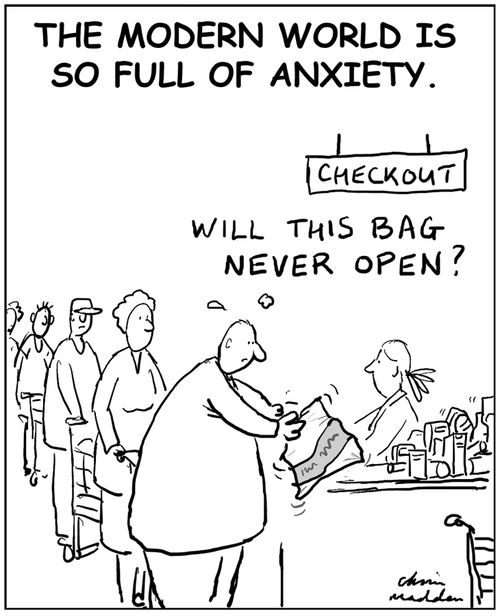 The Modern World is so Full of Anxiety