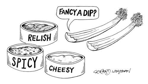 "Fancy a dip?"