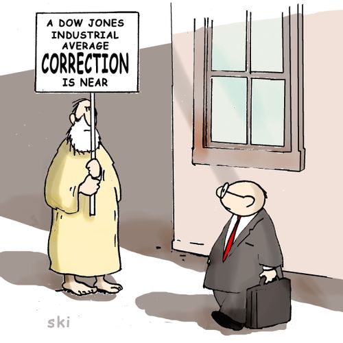 A Dow Jones Industrial Average Correction Is Near
