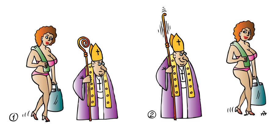 Priest and Beauty Queen