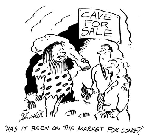 "Has it been on the market for long?"