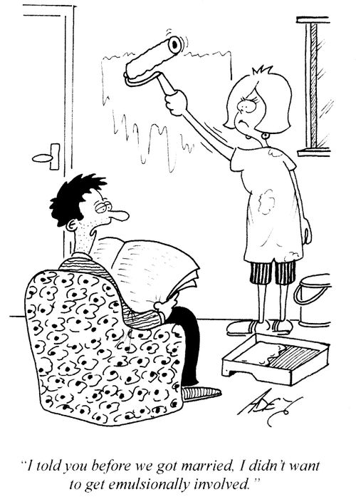 'I told you before we got married, I didn't want to get emulsionally involved.'
