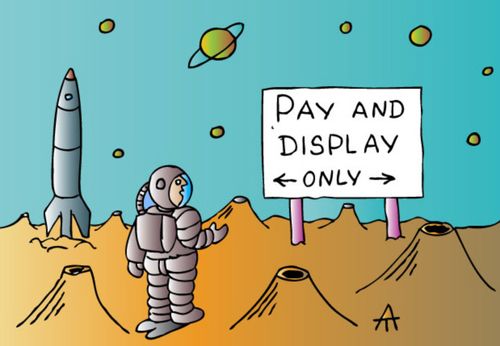 Astronaut: Pay and Display Only