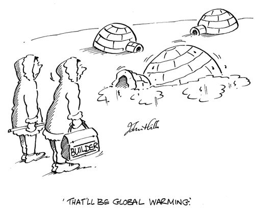 "That'll be global warming."
