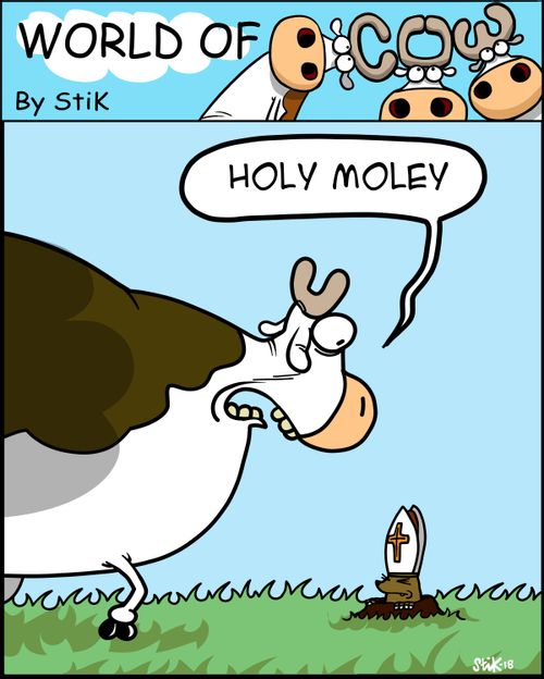 "Holy moley!"