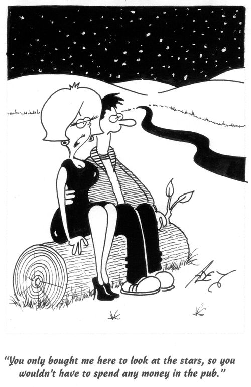 '...so you wouldn't have to spend any money in the pub.'