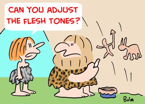 'Can you adjust the flesh tones?'