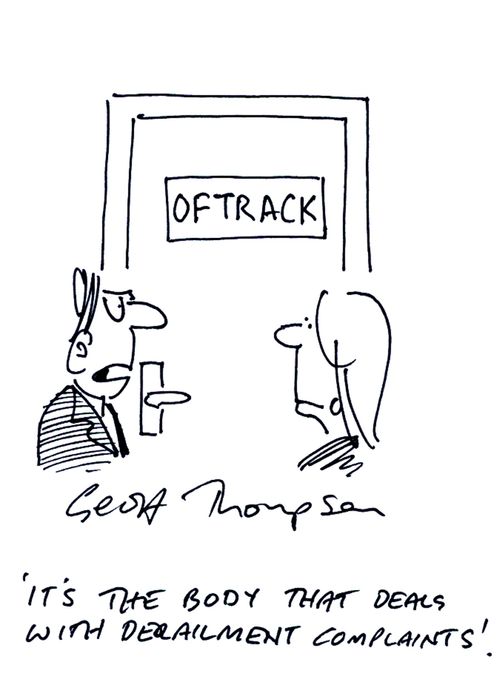 Oftrack - 'It's the body that deals with derailment complaints!'