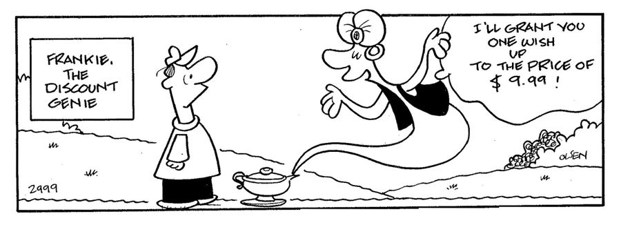 Frankie the discount genie