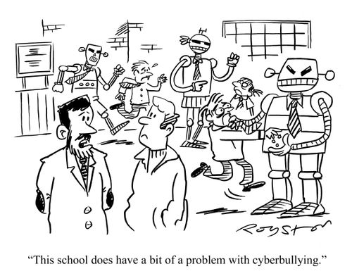 'This school does have a bit of a problem with cyberbullying.'