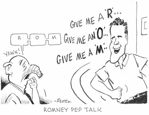 Romney Pep Talk