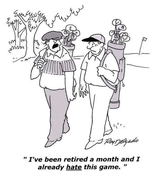 'I've been retired a month and I already hate the game.'