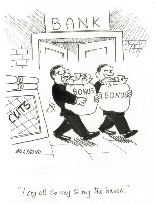 'I cry all the way to my tax haven.'