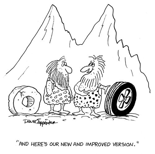 'And here's our new and improved version.'