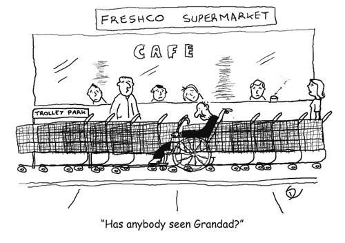 'Has anybody seen Grandad?'