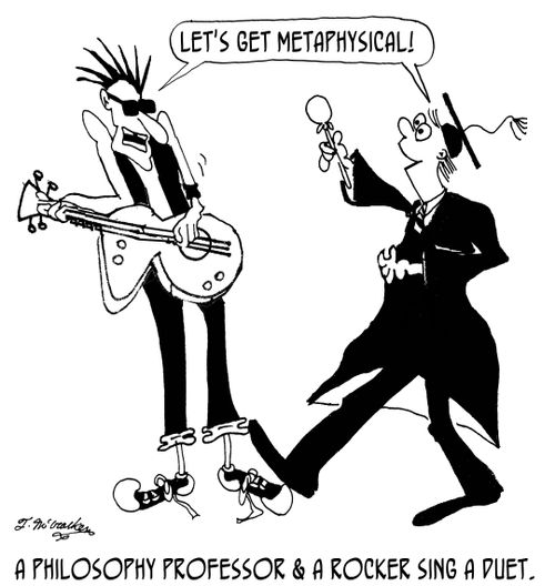 A philosophy professor and a rocker sing a duet.