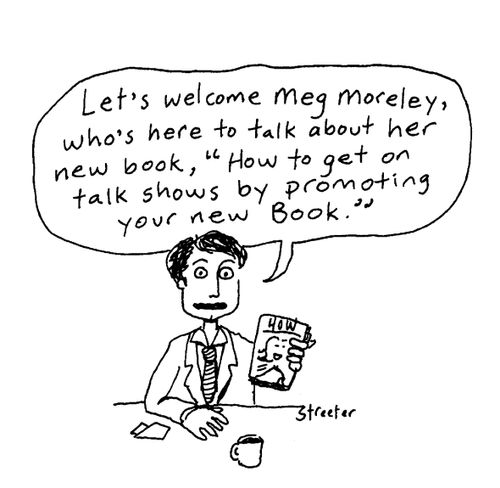 How to get on talk shows by promoting your new book