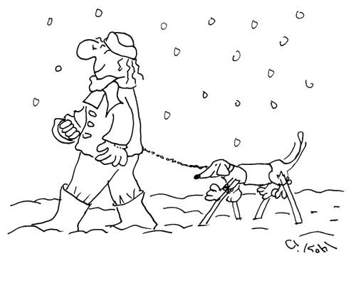 Dog on Stilts.