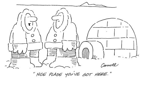 "Nice place you've got here"