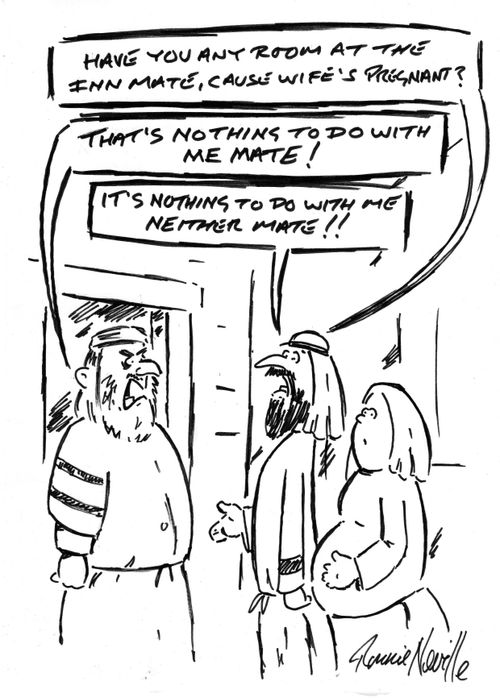 "It's nothing to do with me neither mate!!"