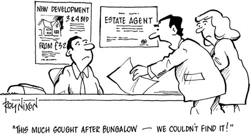 'This much sought after bungalow - we couldn't find it!'