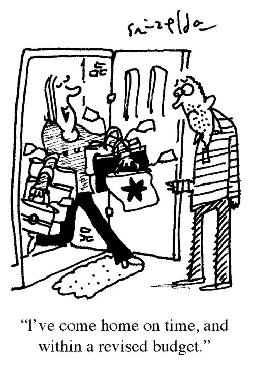 'I've come home on time, and within a revised budget.'