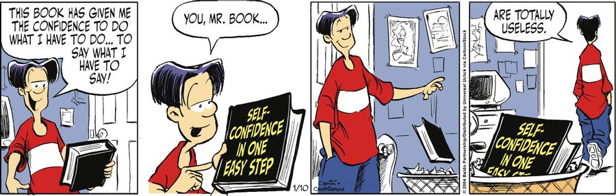 "This book has given me the confidence to do what I have to do...to say what I have to say!"