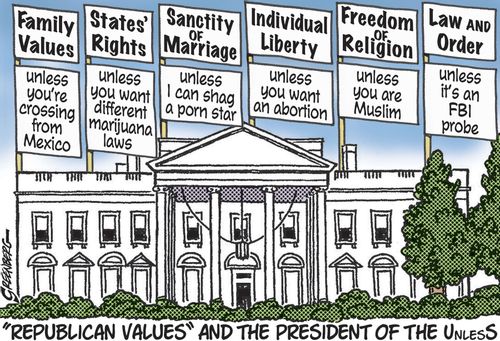 'Republican Values' and the President of the Unless