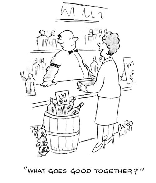 'What goes good together?'