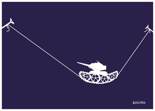 Tightrope Battle Tank