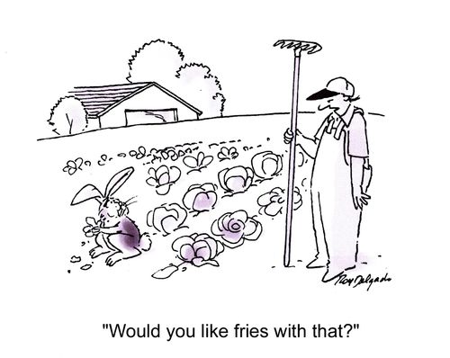 'Would you like fries with that?'