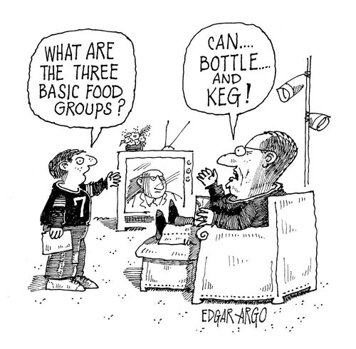 'What are the three basic food groups?'