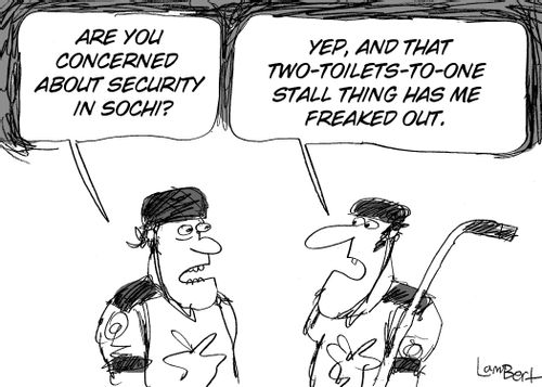 'Are you concerned about security in Sochi?'